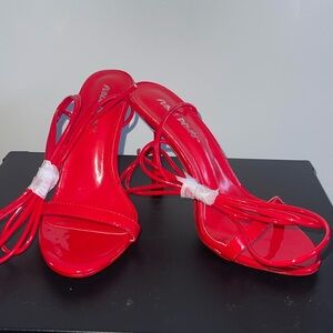 Public Desire Lace Up Heels